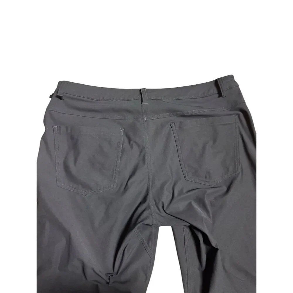 Lululemon Men's ABC Pants Gray Slim Fit Dress Pants Size 34